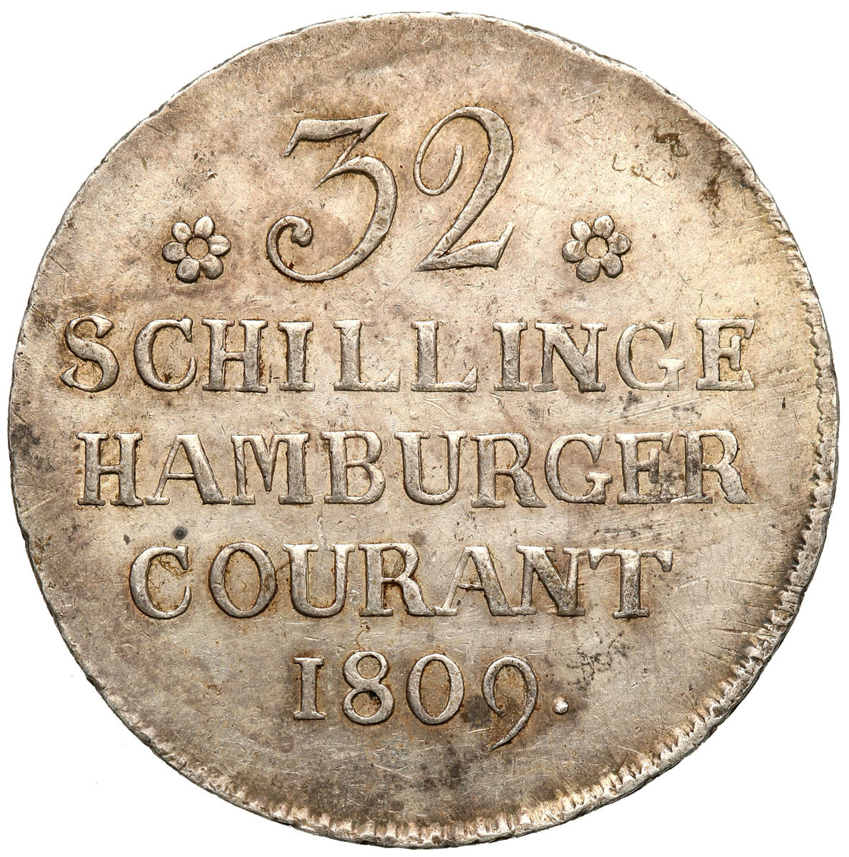 Niemcy. Hamburg. 32 Schiling 1809 C.A.I.G., Hamburg